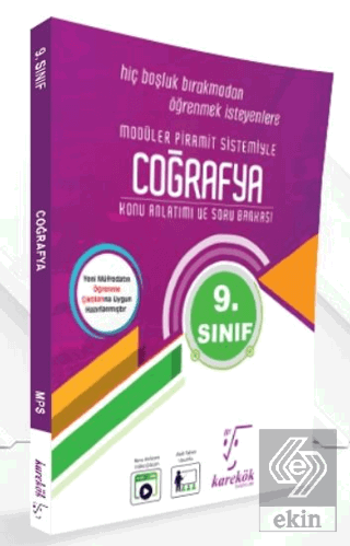 9. Sınıf Coğrafya Konu Anlatımlı Soru Bankası Karekök Yayınları