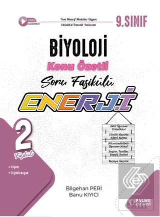 9. Sınıf Enerji Biyoloji Konu Anlatımlı Soru Fasikülleri (2 Fasikül)
