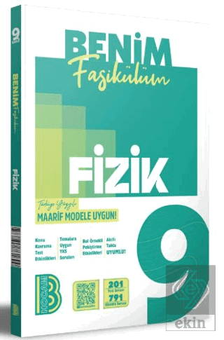 9. Sınıf Fizik Benim Fasikülüm Görkem Şahin Benim Hocam Yayınları Satı