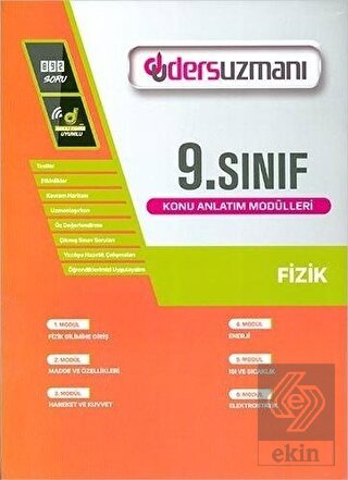 9. Sınıf Fizik Ders Fasükülleri