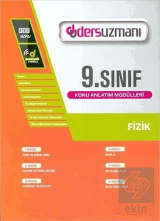 9. Sınıf Fizik Ders Fasükülleri