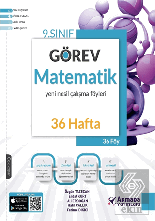 9. Sınıf Görev Matematik Çalışma Foyları (36 Hafta)