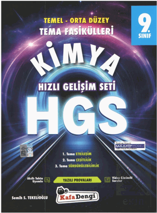 9. Sınıf Kimya HGS Tema Fasikülleri