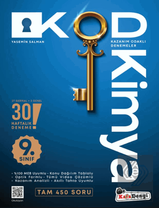 9. Sınıf Kimya KOD 30 Deneme