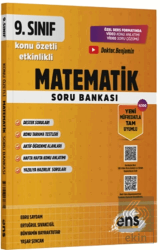 9. Sınıf Matematik Etkinlikli Soru Bankası