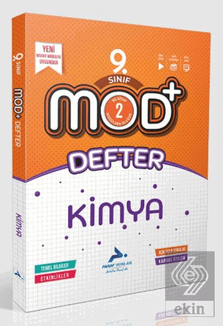 9. Sınıf Mod Kimya Defter