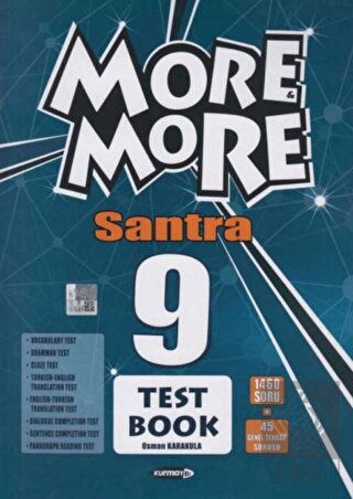 Kurmay ELT 9. Sınıf More More English Santra Test Book