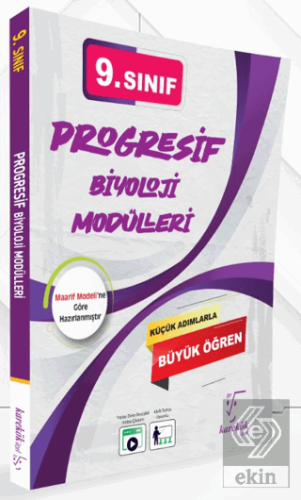 9. Sınıf Progresif Biyoloji Modülleri