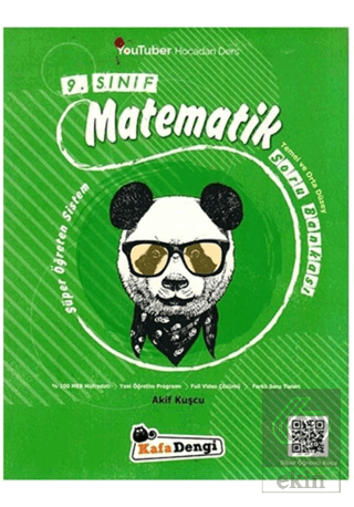 9.Sınıf Süper Öğreten Matematik Soru Bankası (Tümü Video Çözümlü)