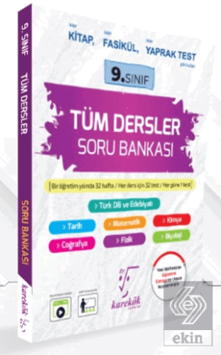 9. Sınıf Tüm Dersler Soru Bankası