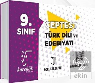 9. Sınıf Türk Dili ve Edebiyatı Cep Test