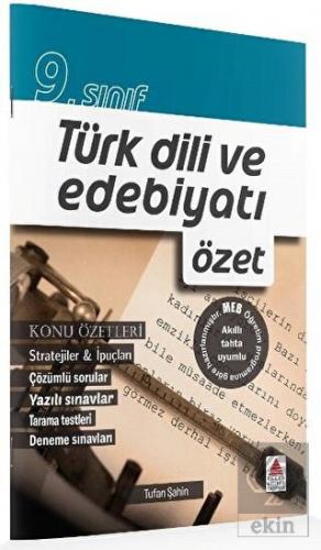 9. Sınıf Türk Dili ve Edebiyatı Özet