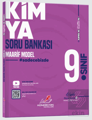 9. Sınıf Virtüöz Kimya Soru Bankası