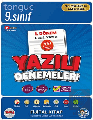 9. Sınıf Yazılı Denemeleri 1. Dönem 1 ve 2. Yazılı