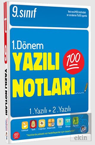 9. Sınıf Yazılı Notları 1. Dönem 1 Ve 2. Yazılı To