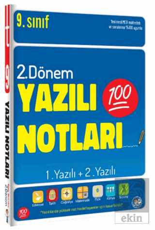 9. Sınıf Yazılı Notları 2. Dönem 1 ve 2. Yazılı Notları