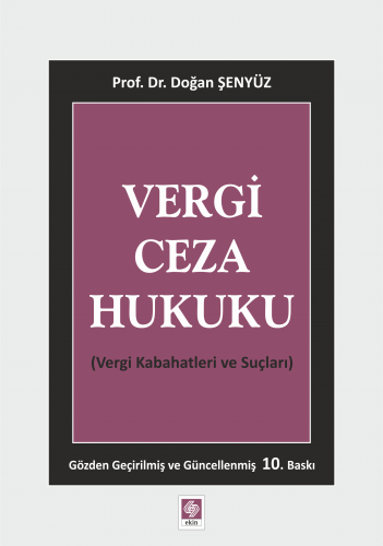 Vergi Ceza Hukuku 10.Baskı