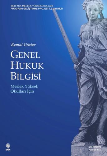 Genel Hukuk Bilgisi Kemal Gözler 22.Baskı