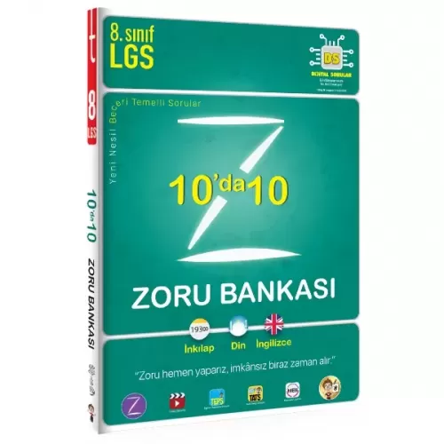 8. Sınıf 10'da 10 Zoru Bankası