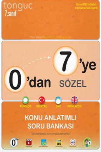 Tonguç 0'Dan 7'Ye Sözel Konu Anlatımlı Soru Bankası
