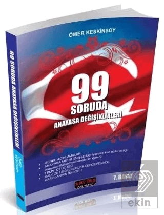 99 Soruda Anayasa Değişiklikleri
