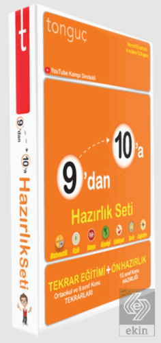 9'dan 10'a Hazırlık Seti Tonguç Akademi