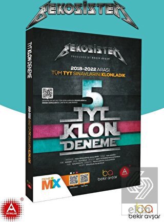 A Yayınları TYT BekoSistem 5 li Klon Deneme