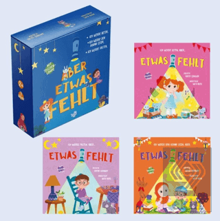 Aber Etwas Fehlt - Almanca Bir Şey Eksik Seti (3 Fenerli Kitap)