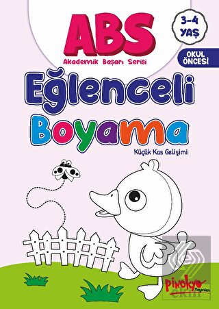 ABS 3-4 Yaş Eğlenceli Boyama