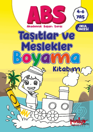ABS 4-6 Yaş Taşıtlar ve Meslekler Kitabım