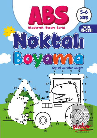 ABS 5-6 Yaş Noktalı Boyama