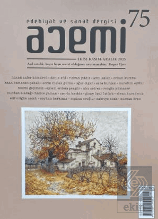 Acemi Edebiyat ve Sanat Dergisi Sayı 75