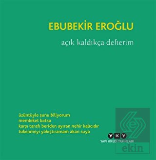 Açık Kaldıkça Defterim