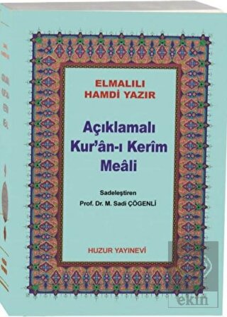 Açıklamalı Kur\'an-ı Kerim Meali (Çanta Boy Metinsi