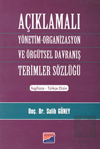 Açıklamalı Yönetim-Organizasyon ve Örgütsel Davran