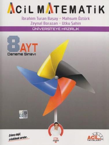 Acil Yayınları AYT Matematik 8 li Deneme Sınavı