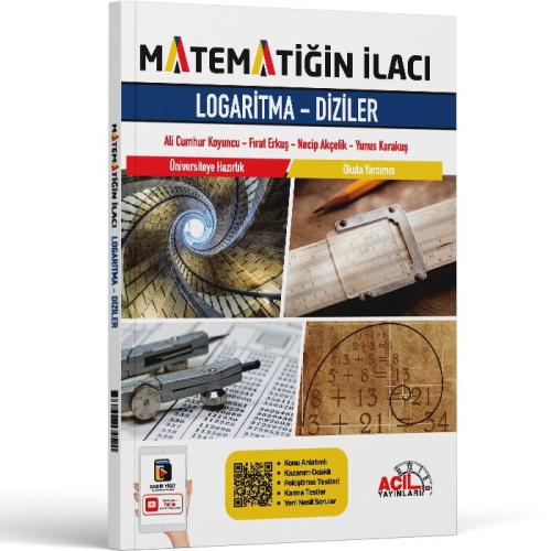 Acil Yayınları Matematiğin İlacı TYT Acil Matematik Logaritma Diziler