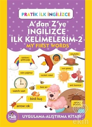 A\'dan Z\'ye İngilizce İlk Kelimelerim 2