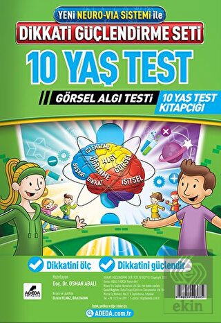 Adeda - DGS Dikkati Güçlendirme Seti 10 Yaş Test G