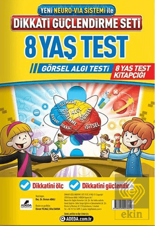 Adeda - DGS Dikkati Güçlendirme Seti 8 Yaş Test Gö