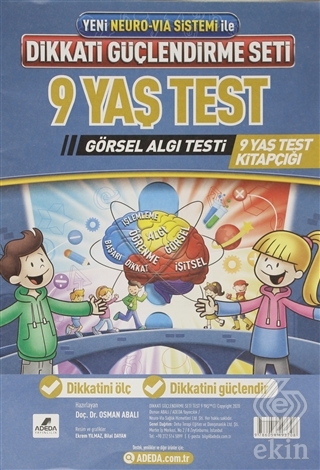 Adeda - DGS Dikkati Güçlendirme Seti 9 Yaş Test Gö