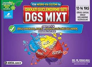 Adeda DGS MIXT Dikkati Güçlendirme Seti 12-14 Yaş