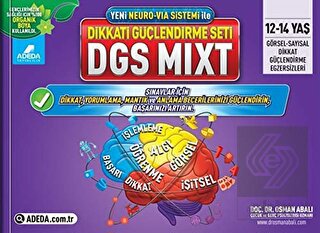 Adeda DGS MIXT Dikkati Güçlendirme Seti 12-14 Yaş