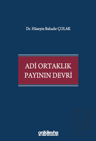 Adi Ortaklık Payının Devri