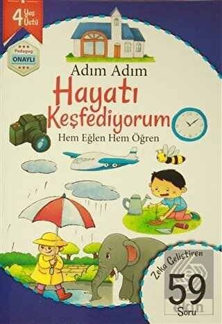 Adım Adım Hayatı Keşfediyorum 4 Yaş - Zeka Gelişti