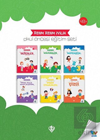 Adım Adım İyilik Okul Öncesi Eğitim Seti (6 Kitap)