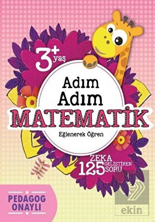 Adım Adım Matematik 3+ Yaş