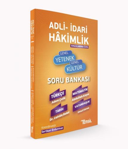 Adli-İdari Hâkimlik Genel Yetenek - Genel Kültür Soru BankasıI