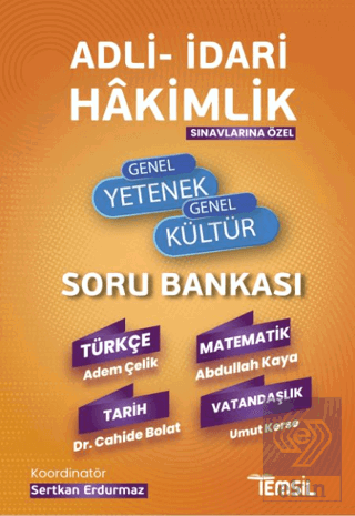 Adli-İdari Hâkimlik Genel Yetenek - Genel Kültür Soru BankasıI