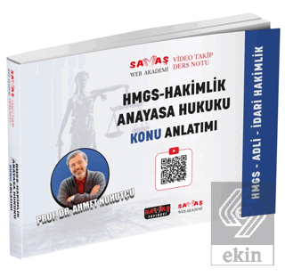 Adli-İdari Hakimlik HMGS Anayasa Hukuku Konu Anlatımı